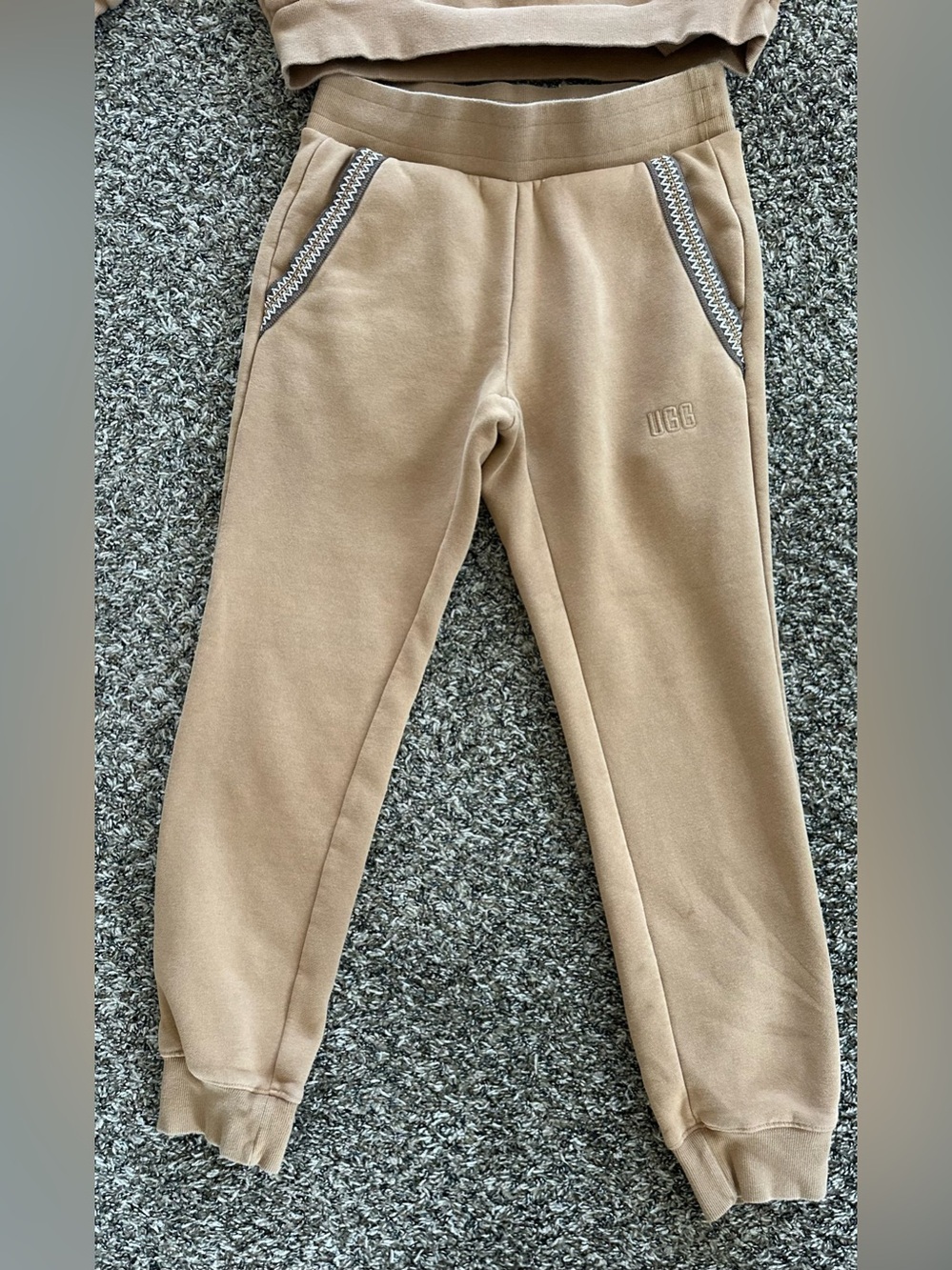 UGG Women’s Classic Hoodie & Tasman Jogger - chestnut - size XS - Picture 2 of 8